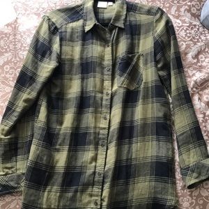 BP - Nordstrom Green Flannel